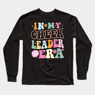 In My Cheer Leader Era Cheerleading Girls Teens Youth Long Sleeve T-Shirt